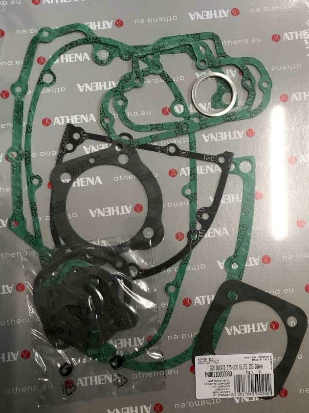 P400110850080 SERIE GUARNIZIONI MOTORE DUCATI 175- 200 ELITE 250 DIANA P400110850080 SERIE GUARNIZIONI MOTORE DUCATI 175- 200 ELITE 250 DIANA